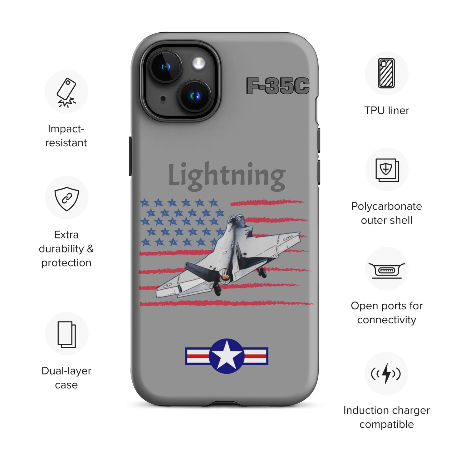 Wings Of Excellence iPhone Case (Without Quotes)