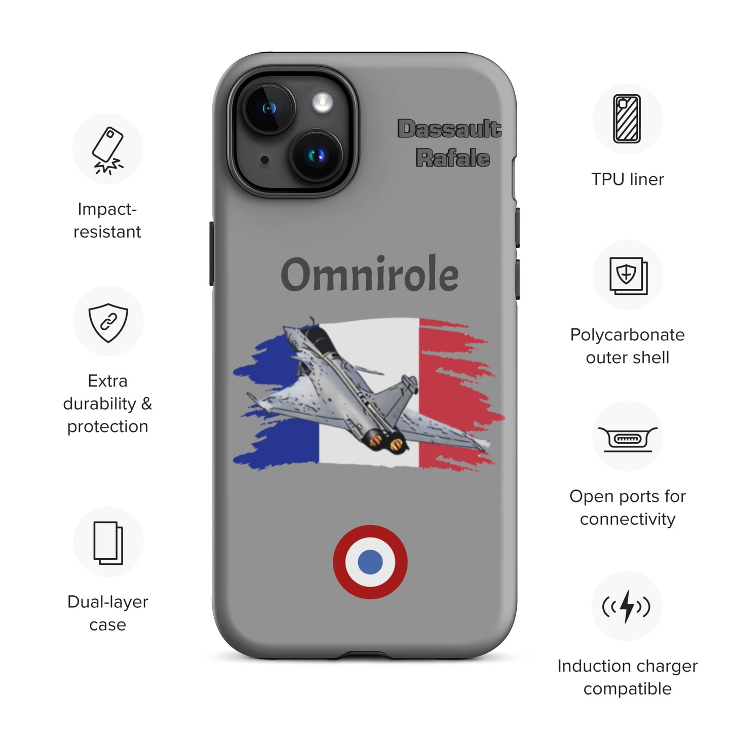 Rafael Patriot iPhone Case (Without Quotes)