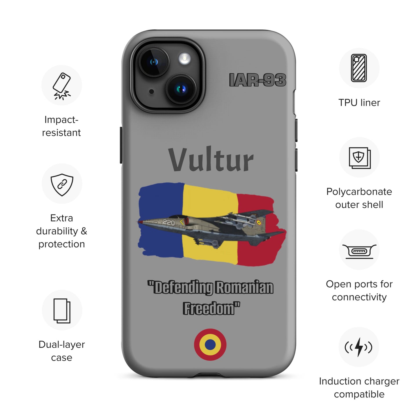 Vultur Patriot iPhone Case