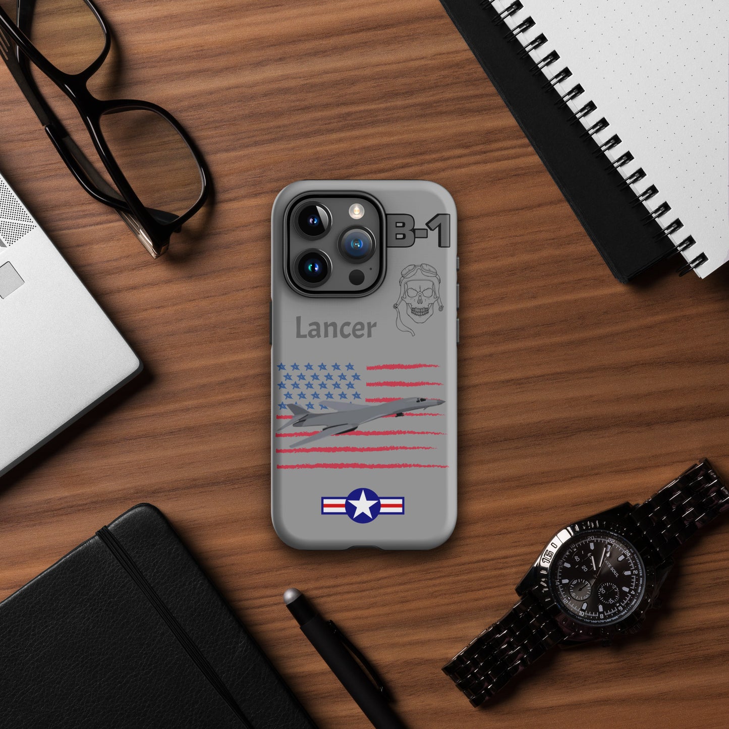 Lancer Patriot Defender iPhone Case (Without Quotes)
