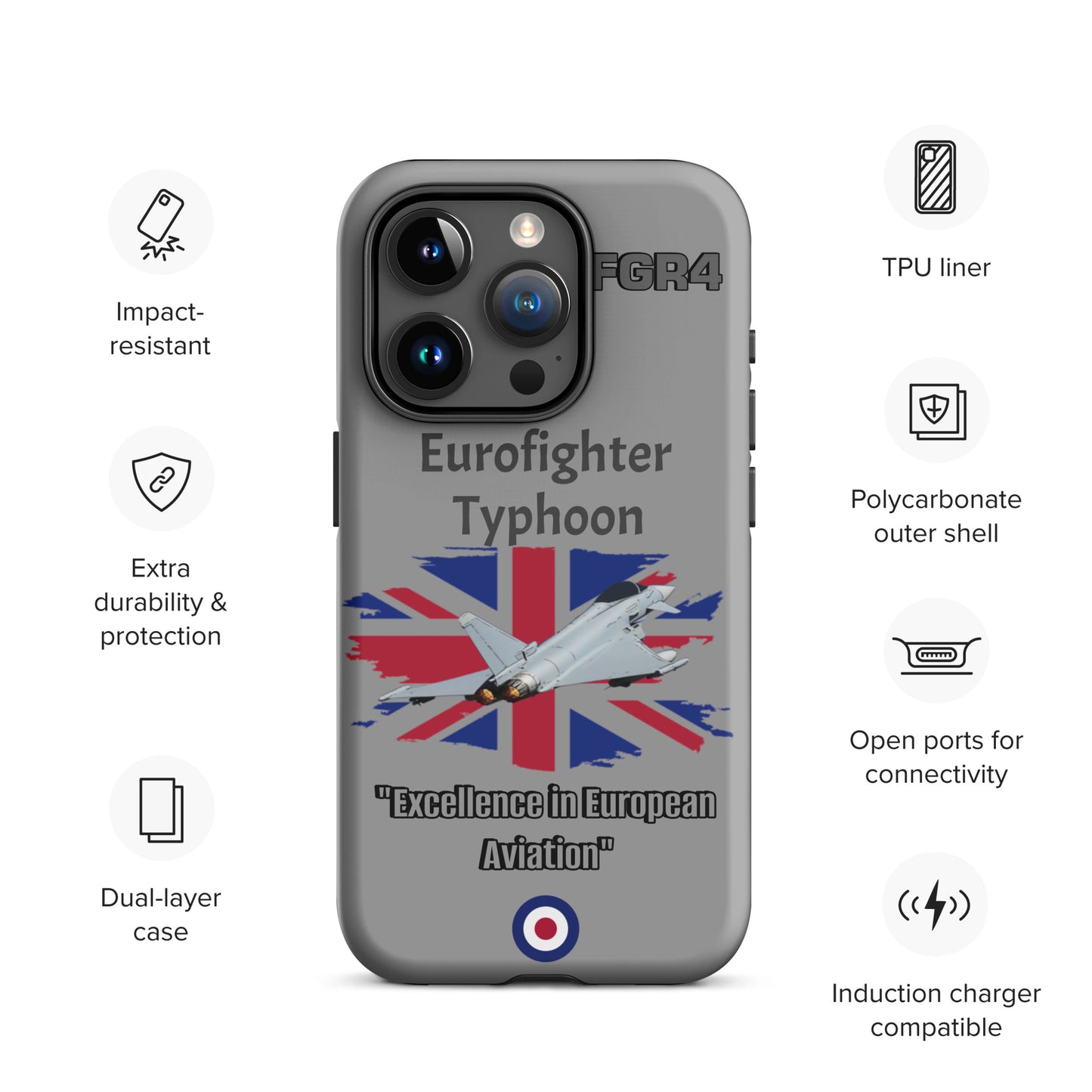 Typhoon Patriot iPhone Case