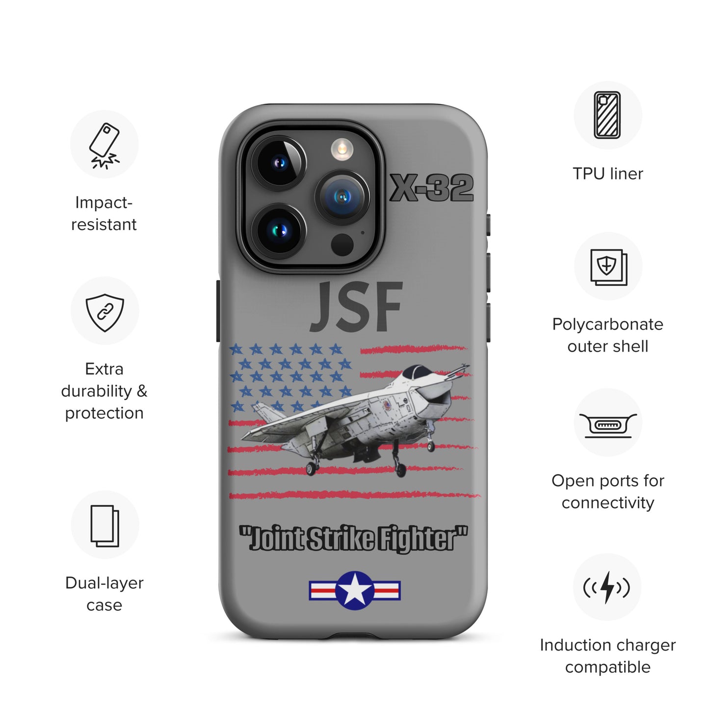 JSF Patriot iPhone Case