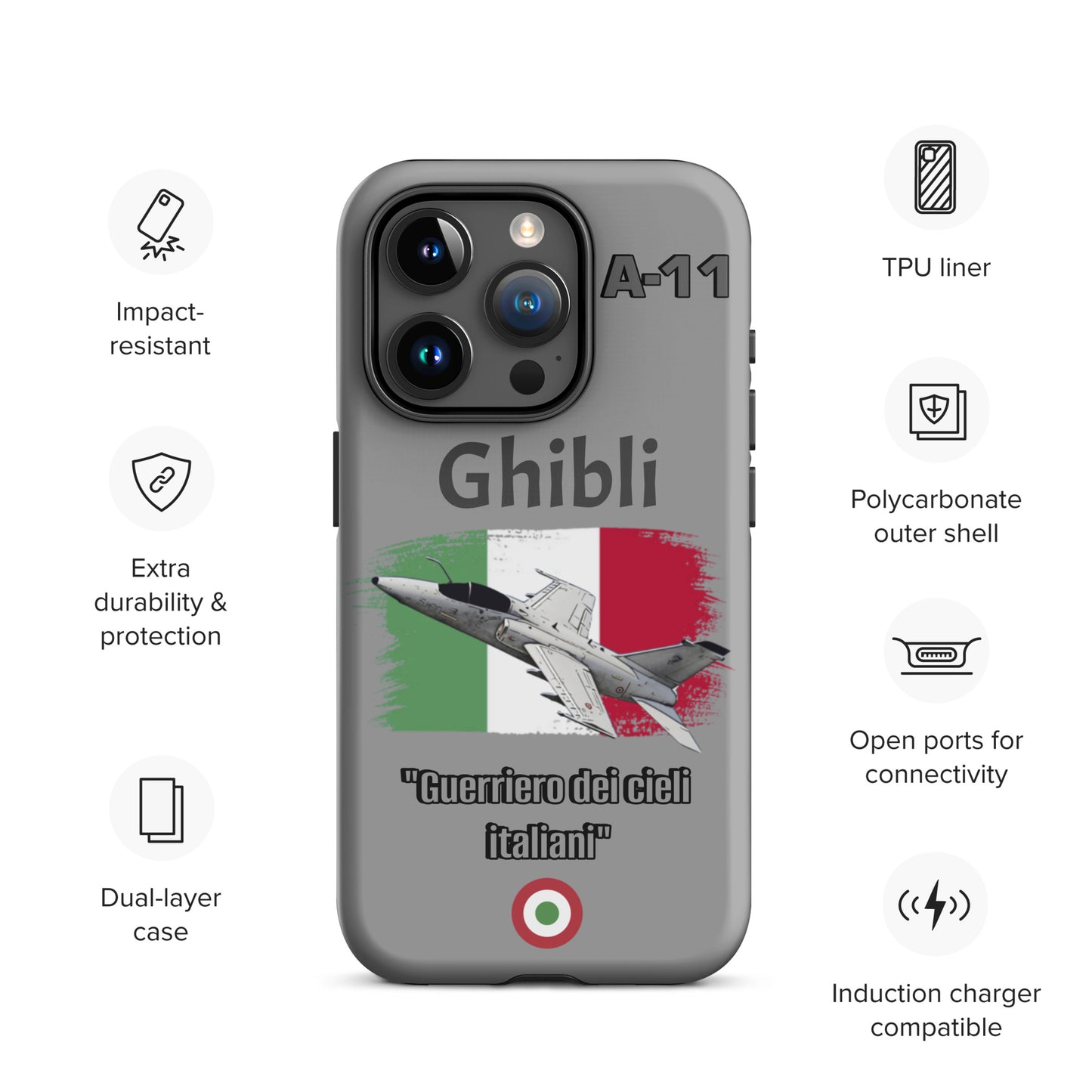 Ghibli Patriot iPhone Case