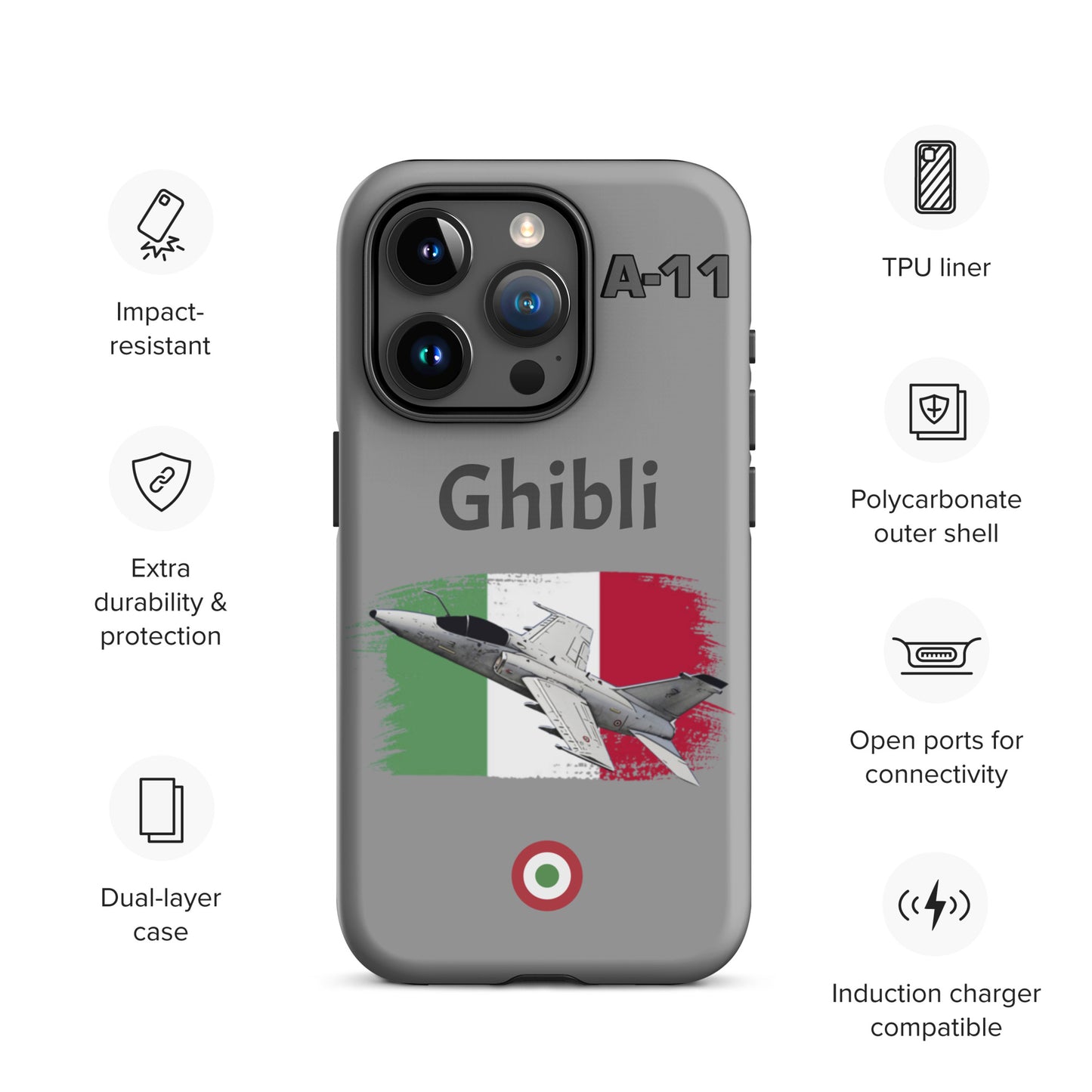 Ghibli Patriot iPhone Case (Without Quotes)