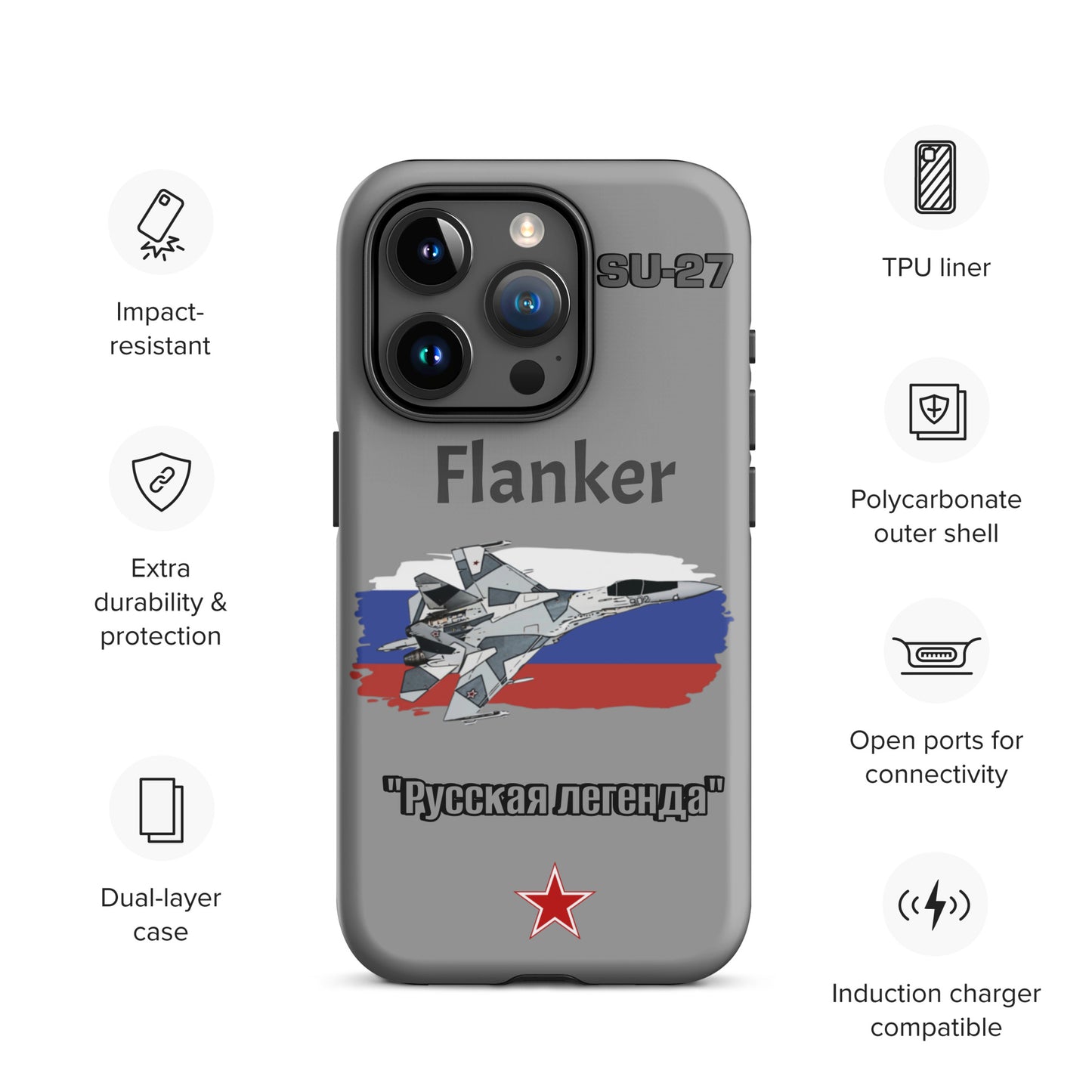 Flanker Patriot iPhone Case