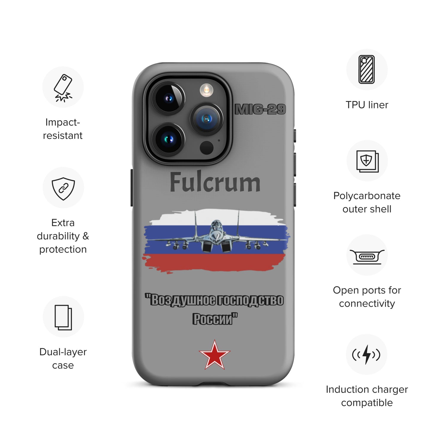 Fulcrum Patriot iPhone Case