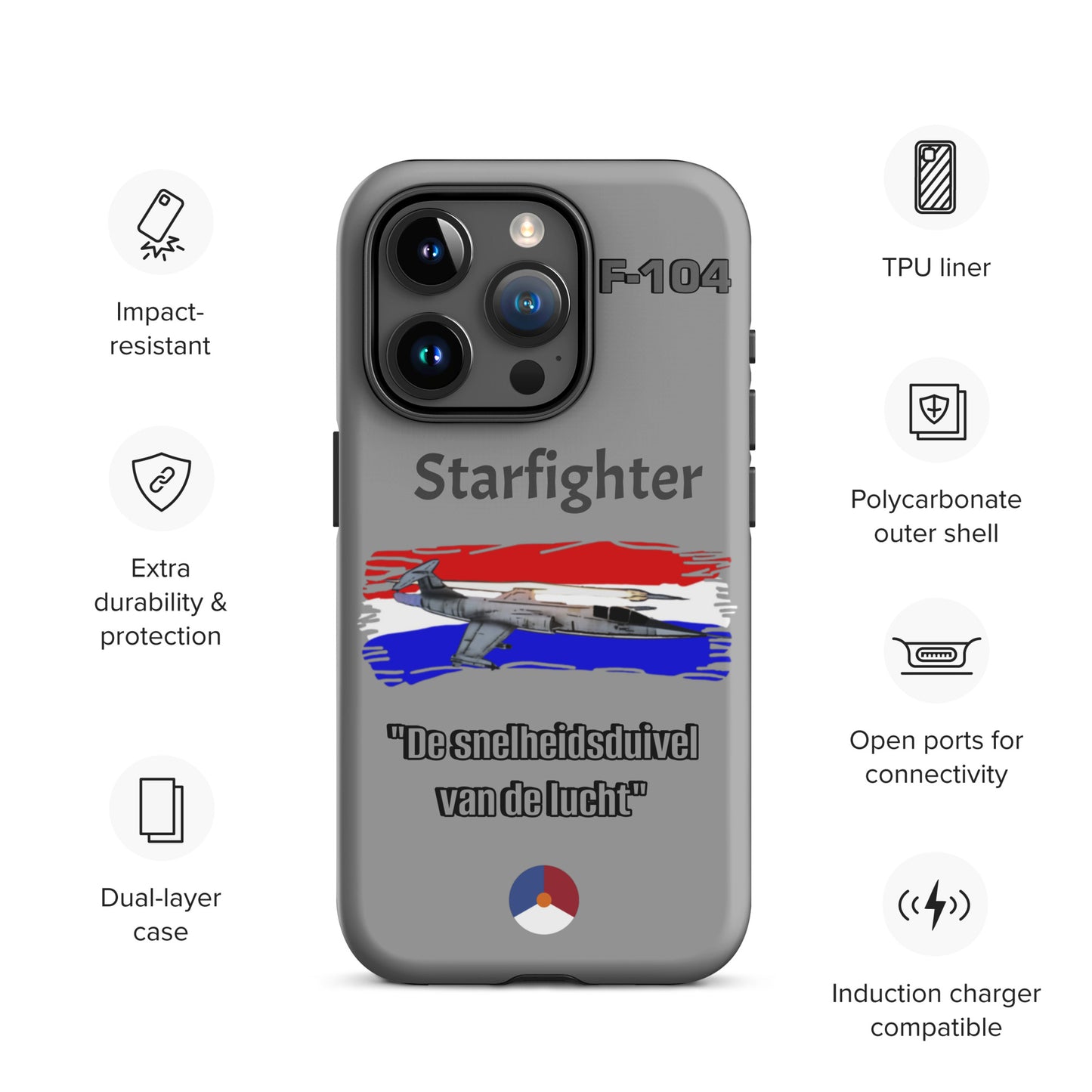 Dutch Starfighter Patriot iPhone Case