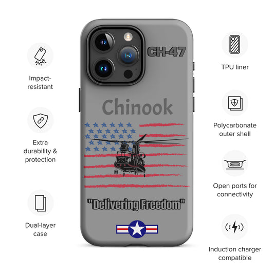 Chinook Patriot iPhone Case