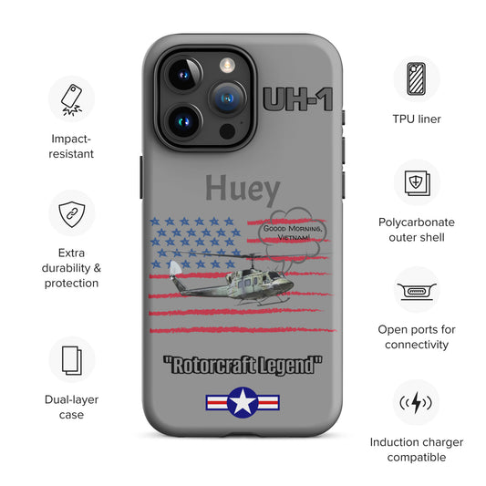 Huey Patriot iPhone Case