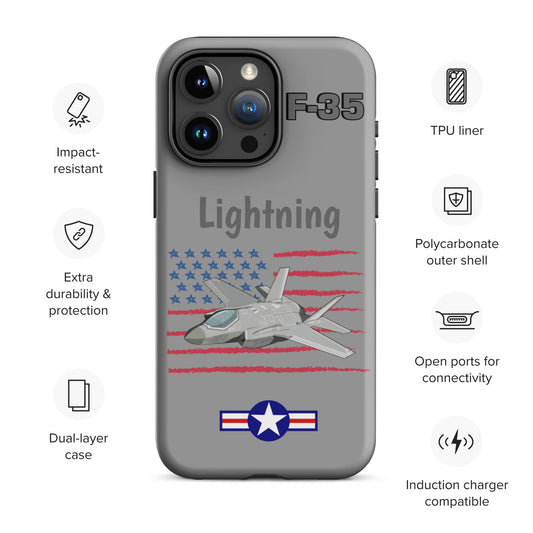LightningStrike iPhone Case (Without Quotes)