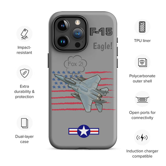 Eagle Wings Freedom iPhone Case (Without Quotes)