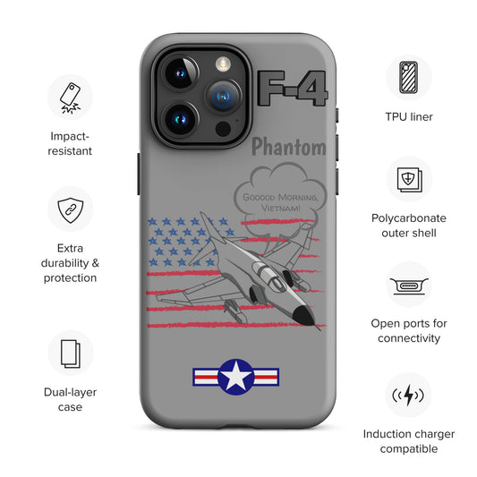 Patriot Phantom iPhone Case (Without Quotes)