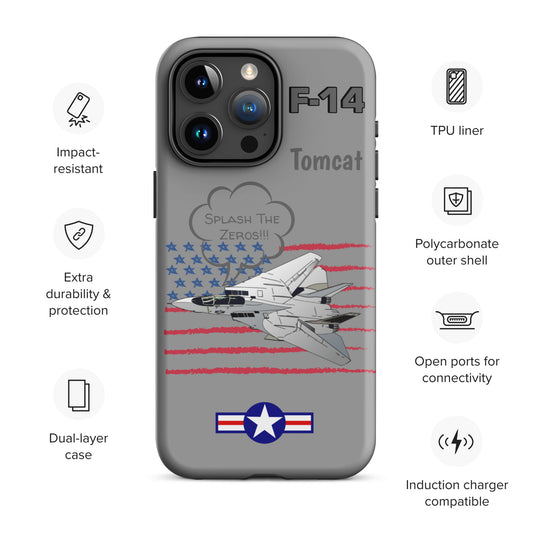 Patriot Tomcat iPhone Case (Without Quotes)
