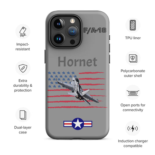Hornet Patriot iPhone Case (Without Quotes)