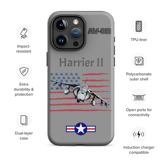 Harrier Patriot iPhone Case (Without Quotes)