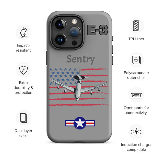Sentry Patriot iPhone Case (Without Quotes)
