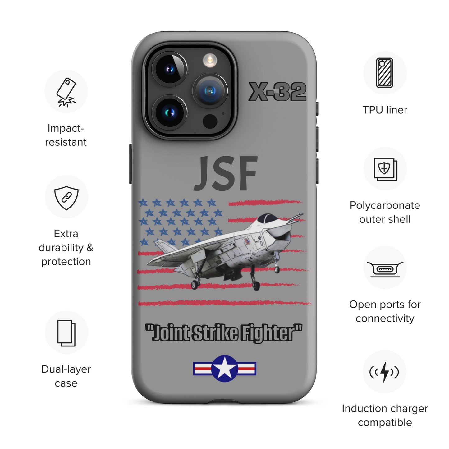 JSF Patriot iPhone Case