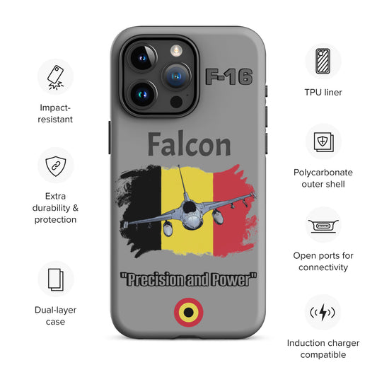 Belgium Falcon Patriot iPhone Case