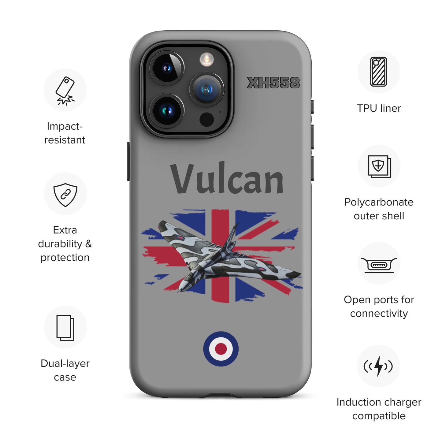Vulcan Patriot iPhone Case (Without Quotes)