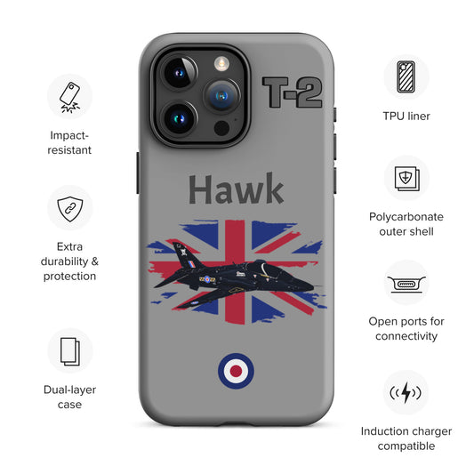 Hawk Patriot iPhone Case (Without Quotes)