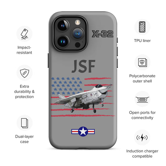 JSF Patriot iPhone Case (Without Quotes)