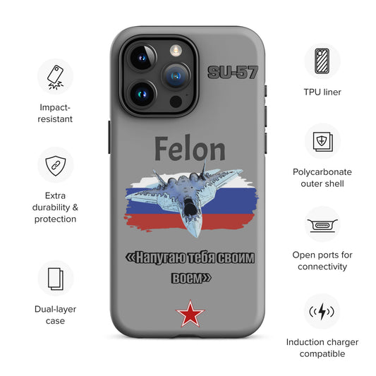 Felon Patriot iPhone Case
