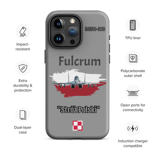 Poland Fulcrum Patriot iPhone Case