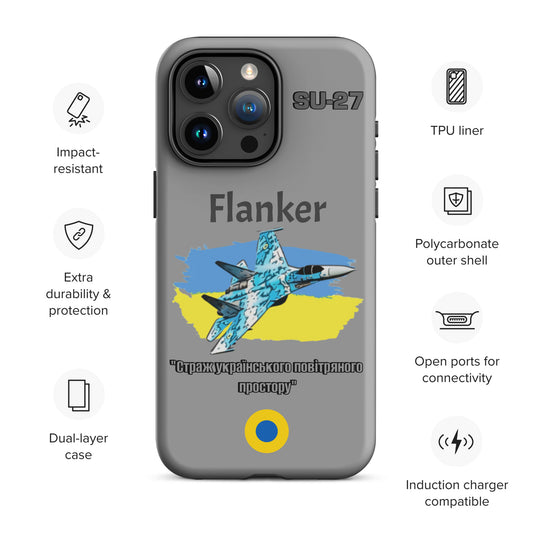 Ukrainian Flanker Patriot iPhone Case