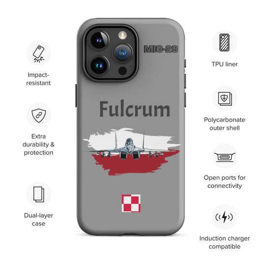 Poland Fulcrum Patriot iPhone Case (Without Quotes)