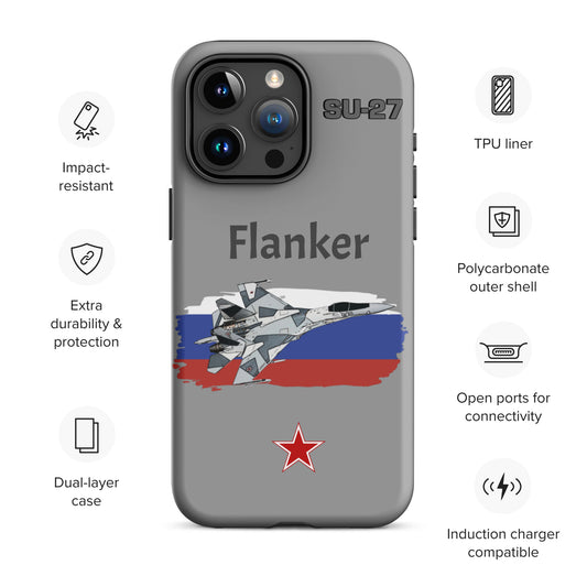 Flanker Patriot iPhone Case (Without Quotes)