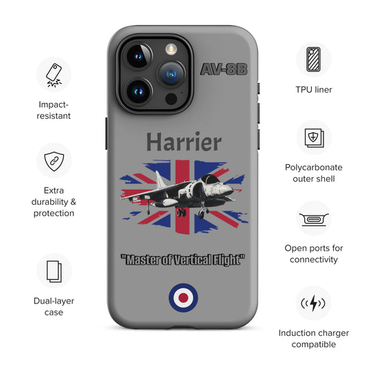 British Harrier Patriot iPhone Case