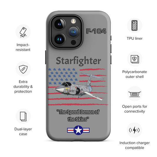Starfighter Patriot iPhone Case
