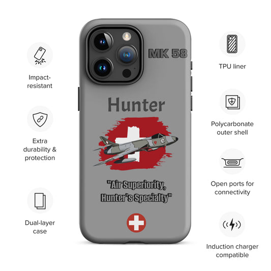 Swiss Hunter Patriot iPhone Case