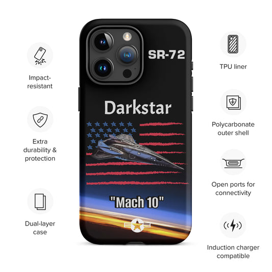 Darkstar Patriot iPhone Case