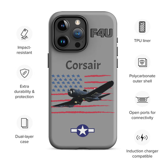 WWII Corsair Patriot iPhone Case