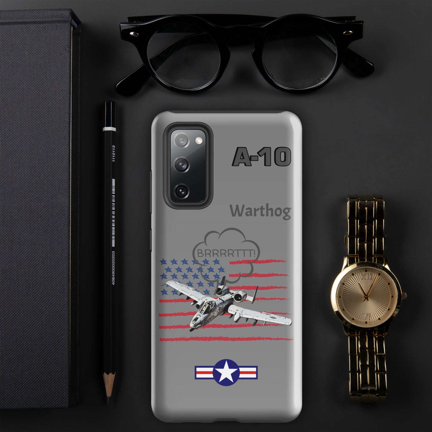 PatriotWarthog Samsung Case (Without Quotes)