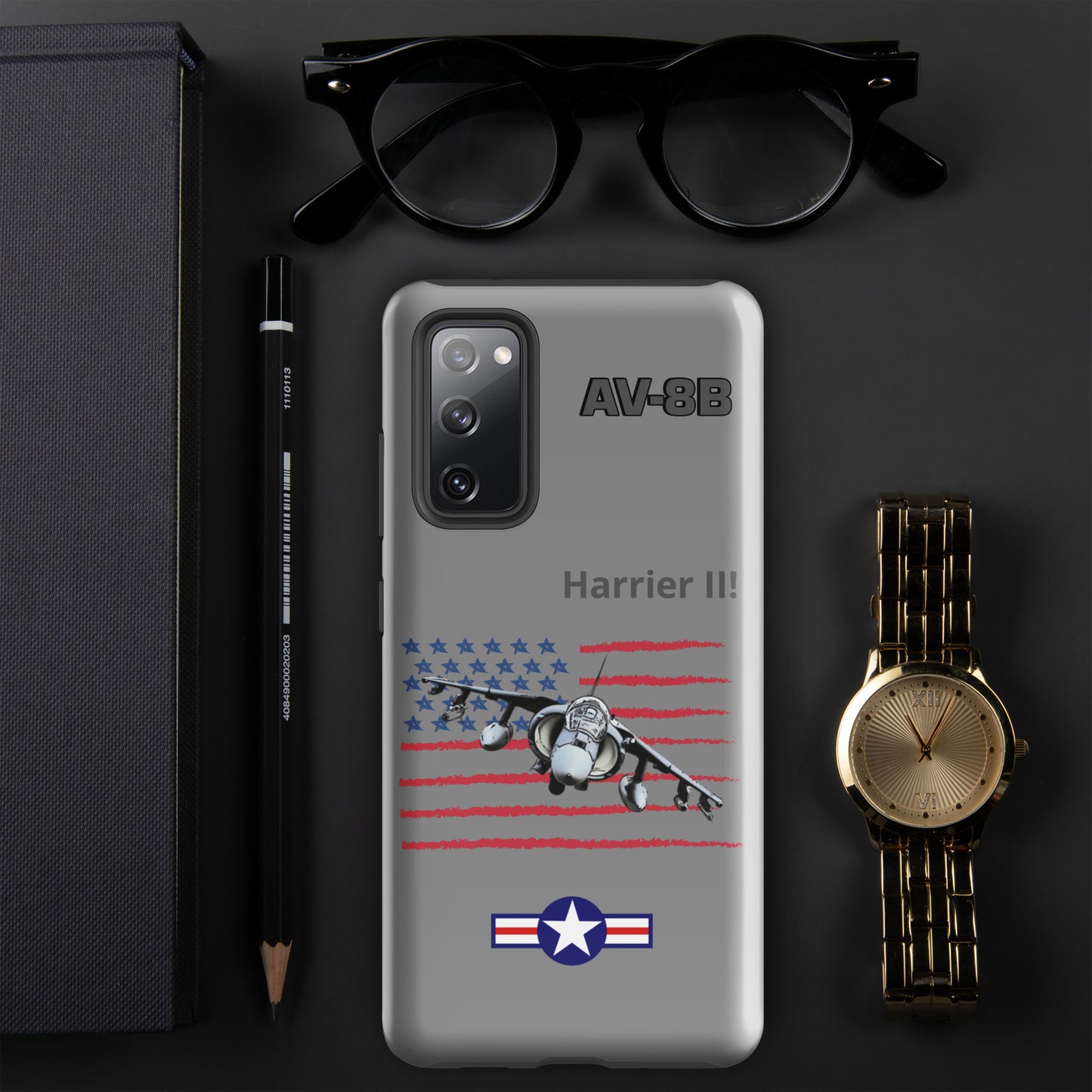 Harrier Patriot Samsung Case (Without Quotes)