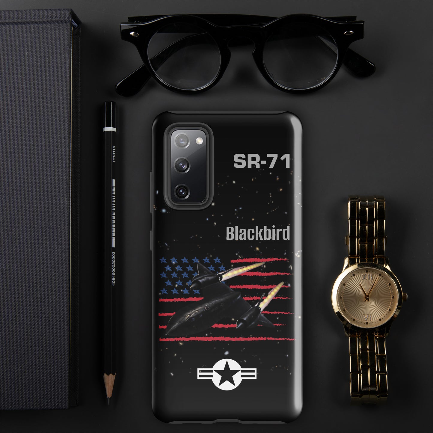 Blackbird Patriot Samsung Case (Without Quotes)