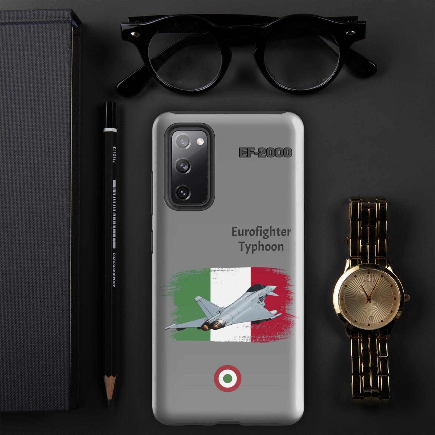 Italian Typhoon Patriot Samsung Case (Without Quotes)