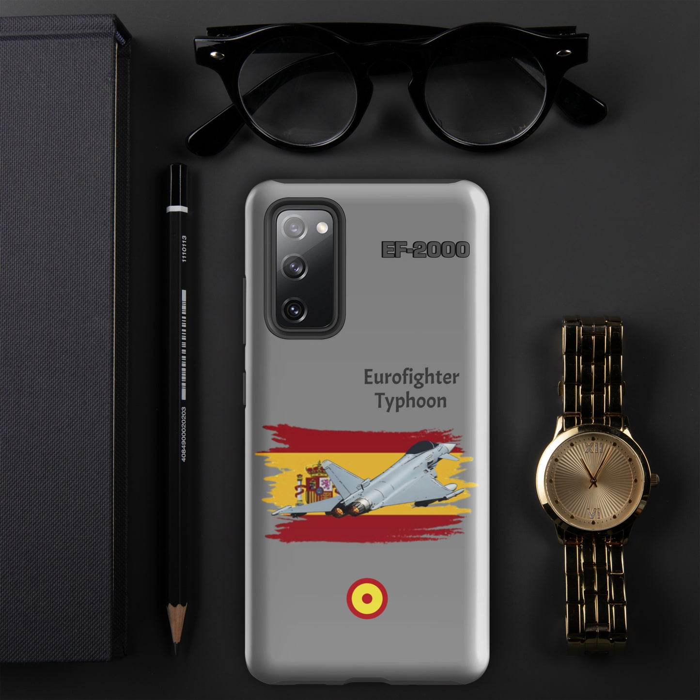 Spanish Typhoon Patriot Samsung Case (Without Quotes)