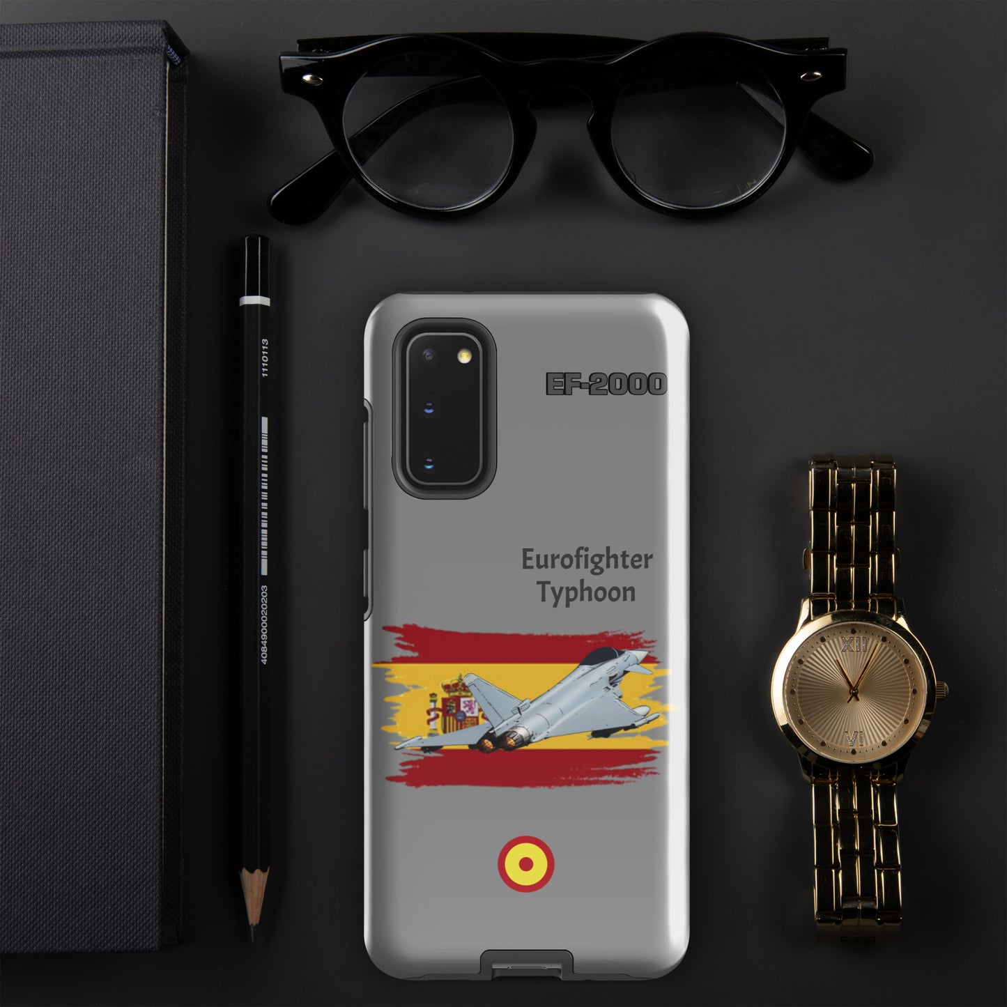 Spanish Typhoon Patriot Samsung Case (Without Quotes)