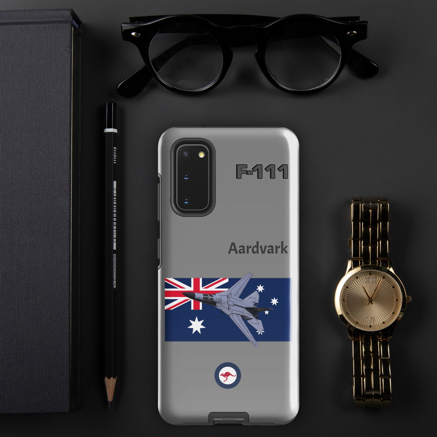 Australian Aardvark Patriot Samsung Case (Without Quotes)