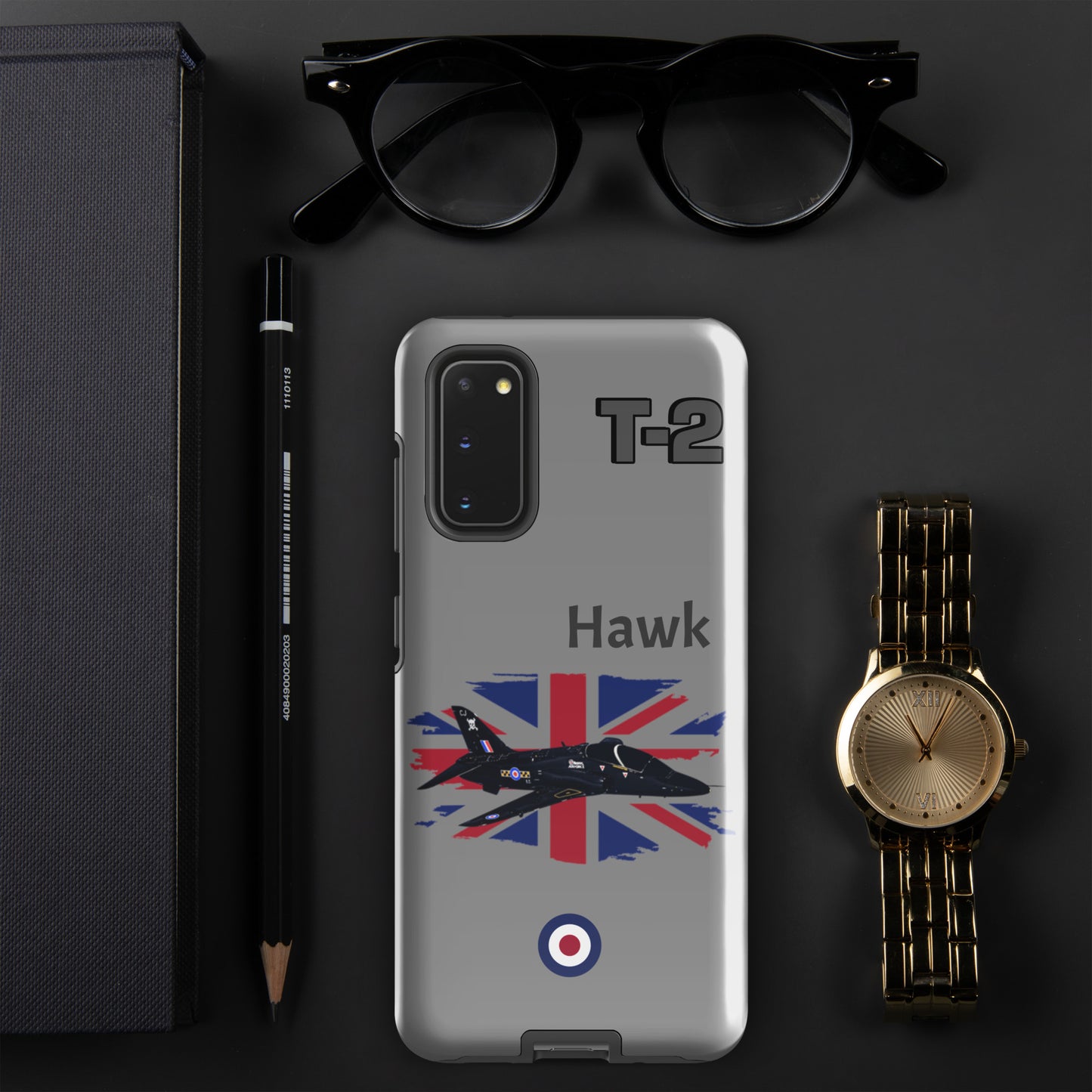 Hawk Patriot Samsung Case (Without Quotes)