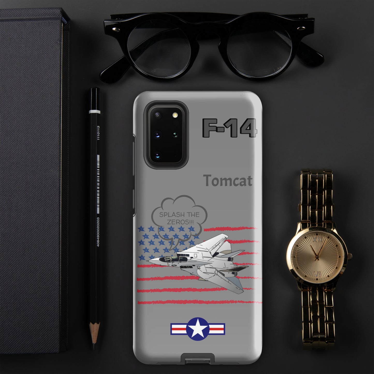 Patriot Tomcat Samsung Case (Without Quotes)