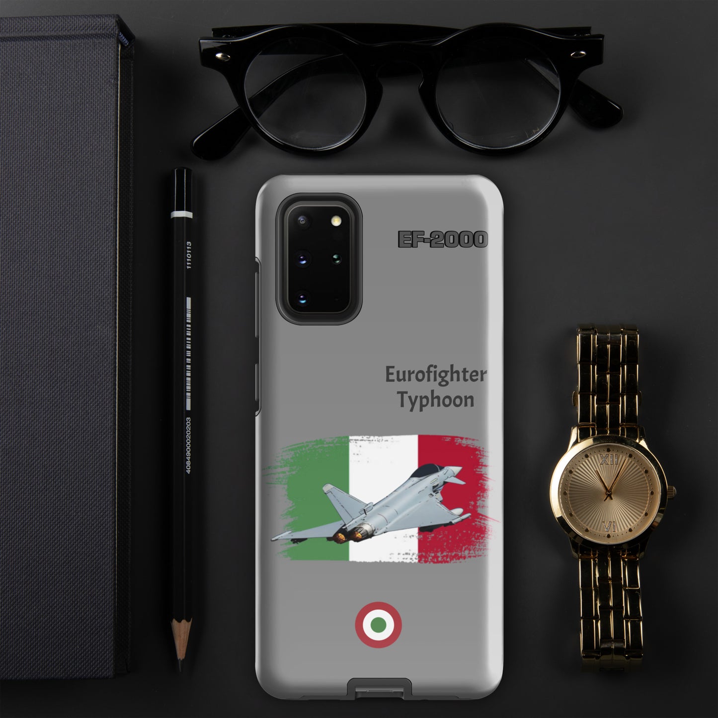 Italian Typhoon Patriot Samsung Case (Without Quotes)