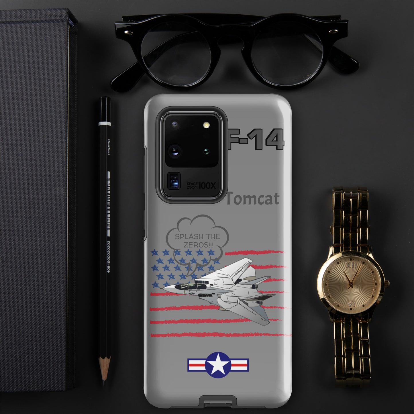 Patriot Tomcat Samsung Case (Without Quotes)