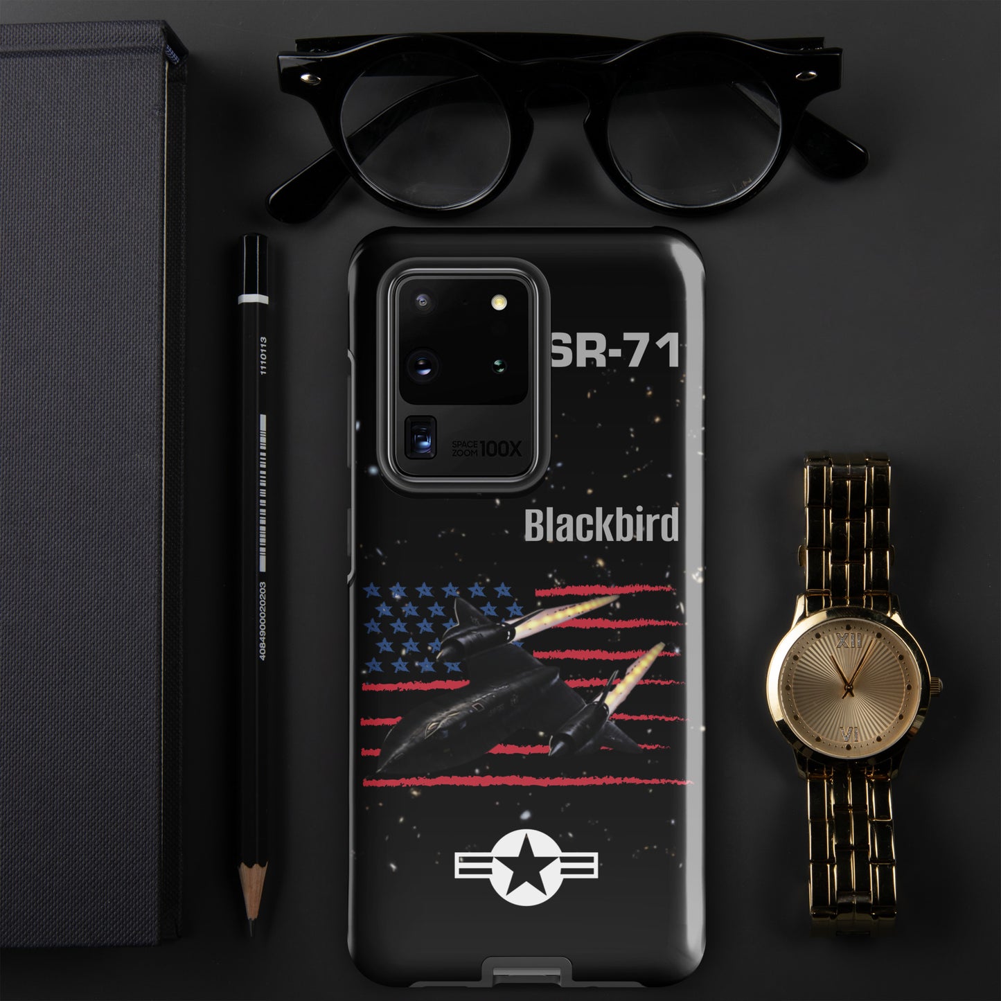 Blackbird Patriot Samsung Case (Without Quotes)