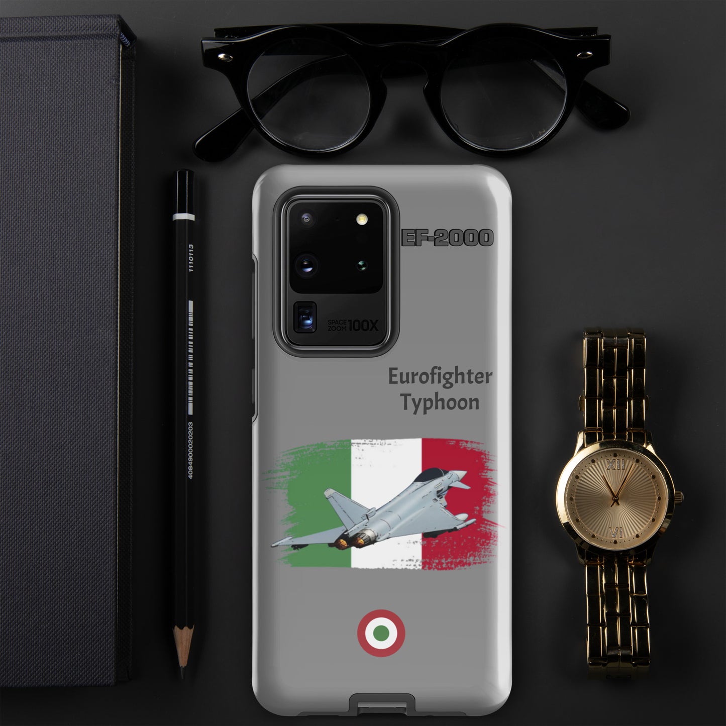 Italian Typhoon Patriot Samsung Case (Without Quotes)
