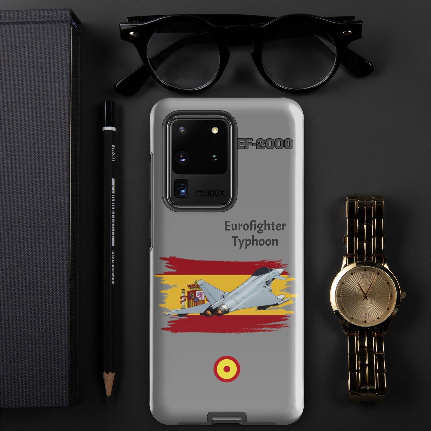 Spanish Typhoon Patriot Samsung Case (Without Quotes)
