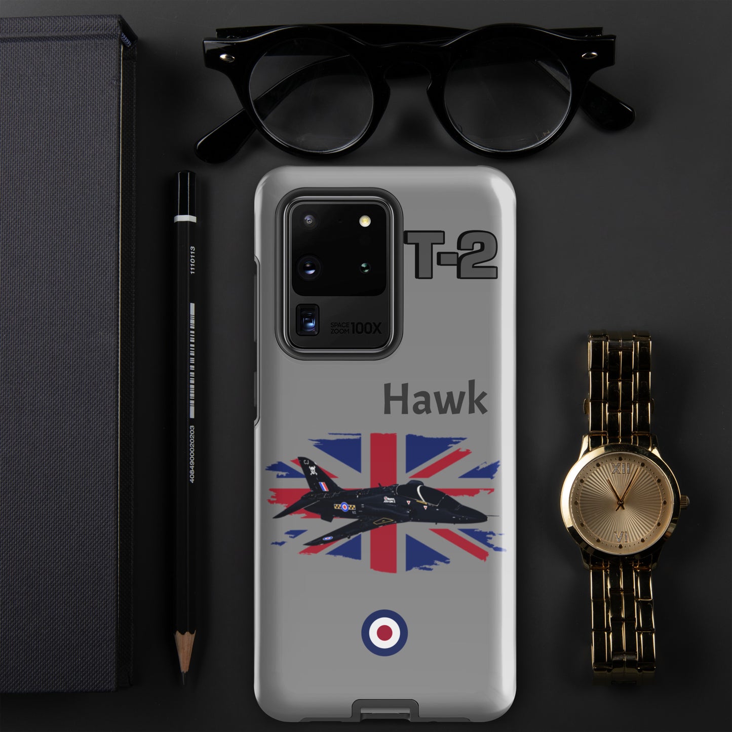 Hawk Patriot Samsung Case (Without Quotes)